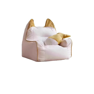 Fauteuil de lecture pour enfants Cozy Bunny avec coussin en peluche carotte
