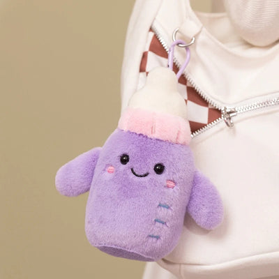Kawaii Drink Cup Plush Keychain | Cute Stuffed Cup Pendant, 6\" | 15 cm