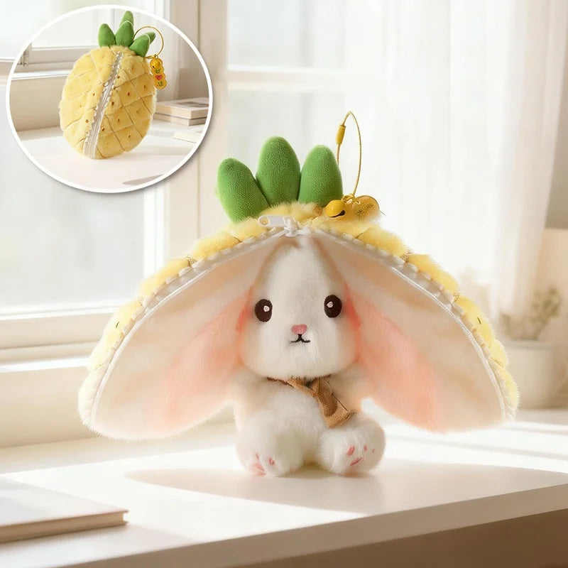 Fruit Bunny Plush Toys – 6 Styles, 5" | 13 cm