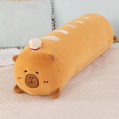 Peluche Jumbo de Pan de Capibara, 22-37" | 55-95 centímetros