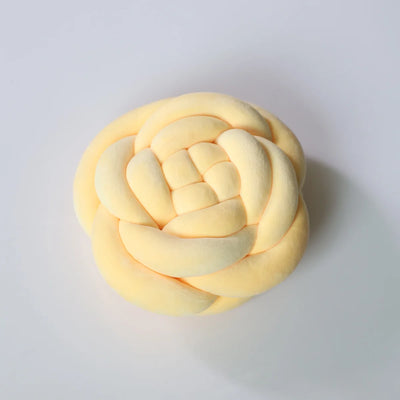 Rose Knot Plushie Throw Pillow, Seven Colors, 7-11" | 17-28 cm 🌹