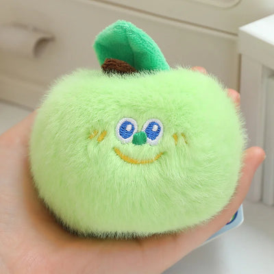 Simulation Fruits & Vegetables Plush Pendant Set | 18 Styles, 9 cm Each