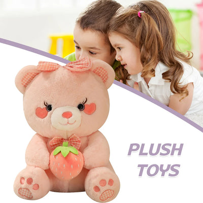 Erdbeerbär Plüschtier, 14-34" | 35-85 cm