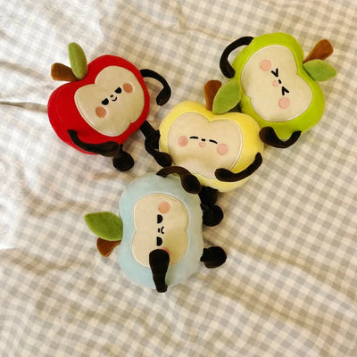 Squishy Apple Plush Pillow – Soft Stuffed Fruit Toy, Three Sizes