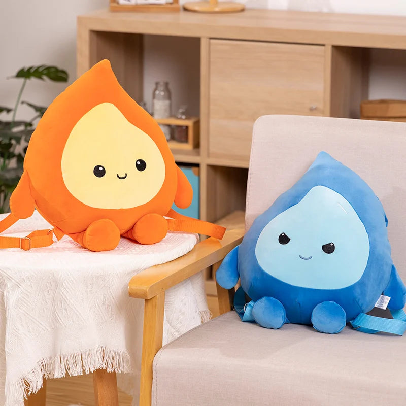 Mochila de peluche en forma de llama, 12.5" | 32 centímetros