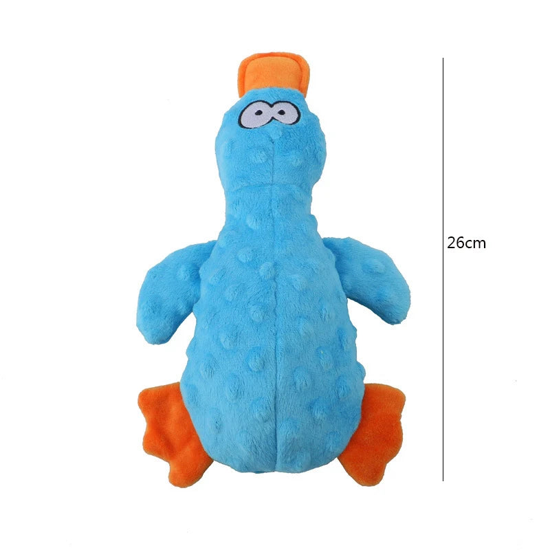 Plushie Mallard Duck Dog Squeaky Chew Toy, 12-14" | 30-34 cm
