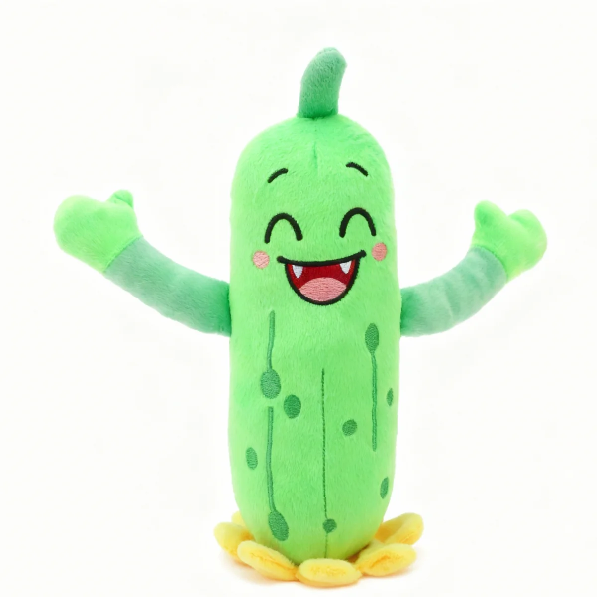Emotional Cucumber Plushie – 5 Hilarious Expressions, 8" | 20 cm