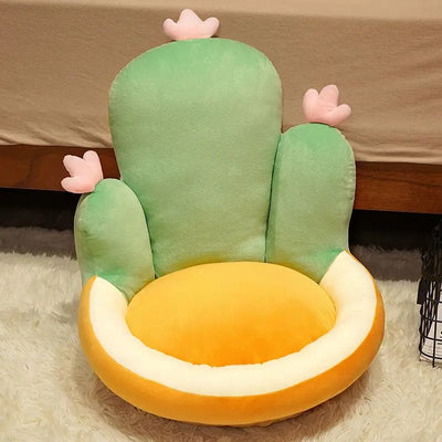 Cojín para asiento infantil Cactus - Acogedor y suave