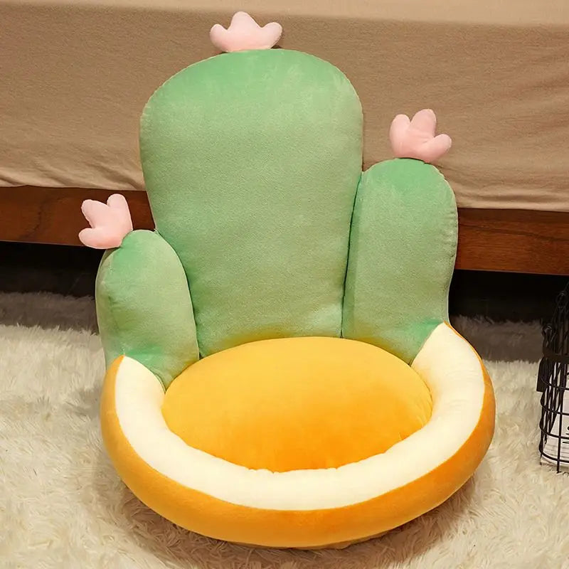 Cojín para asiento infantil Cactus - Acogedor y suave