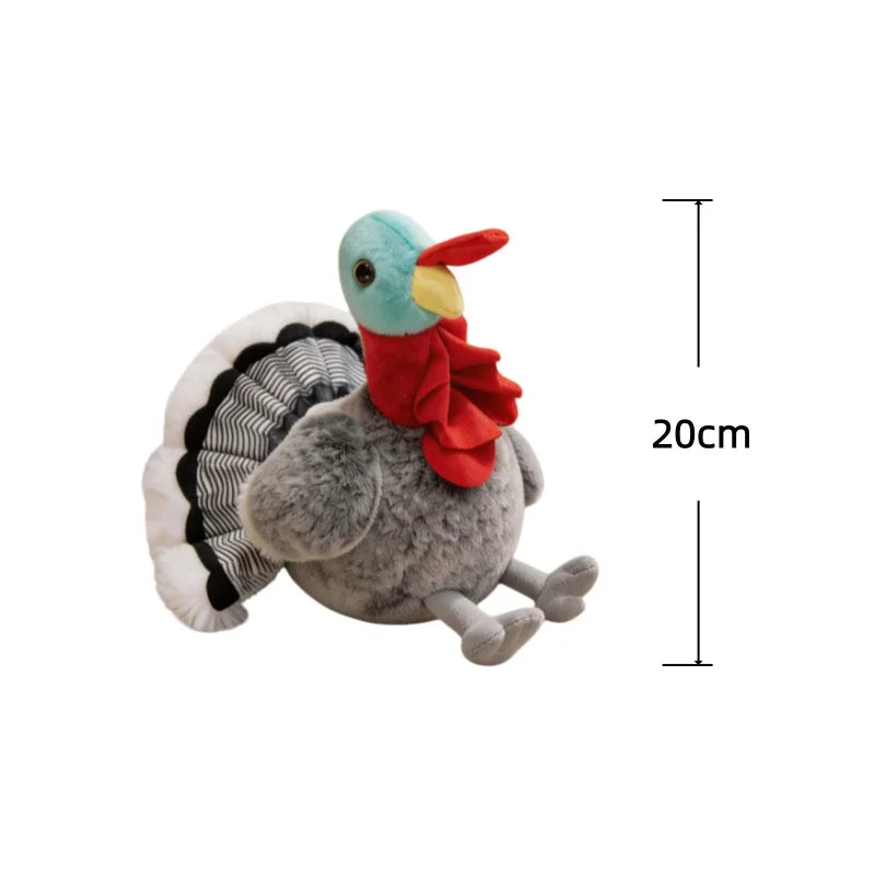 Realistic Chicken & Poultry Plush Collection – Hen, Silkie, Turkey & More