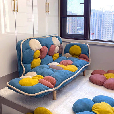 Cozy Blossom Children's Two-Seater Couch - Two Colors