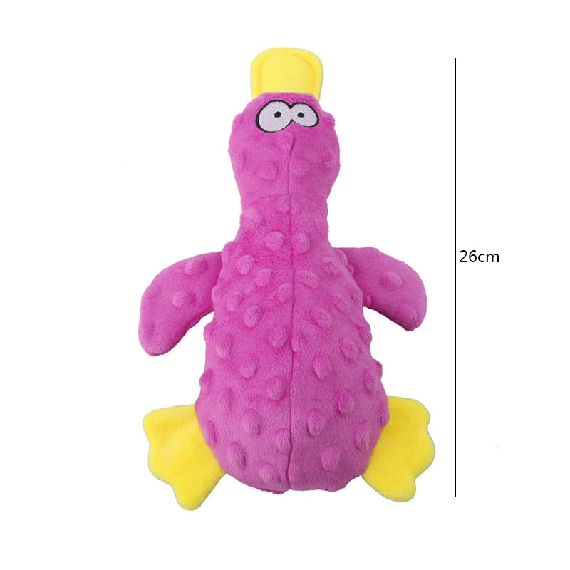 Plushie Mallard Duck Dog Squeaky Chew Toy, 12-14" | 30-34 cm