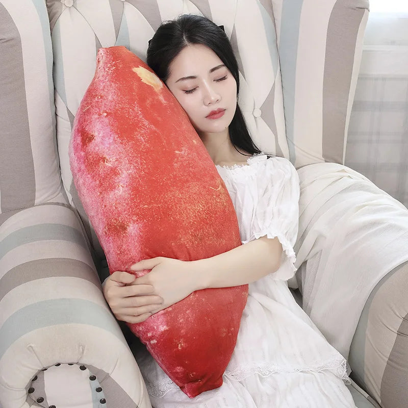 Plushie Large Realistic Sweet Potato, 1-2.6' | 30-80 cm