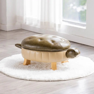 Puff in Ecopelle Turtle Time - Cinque Colori