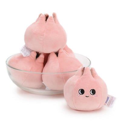 Kawaii Potted Pomegranate Plush Plant, 4" | 10 cm – Plush Garden Series