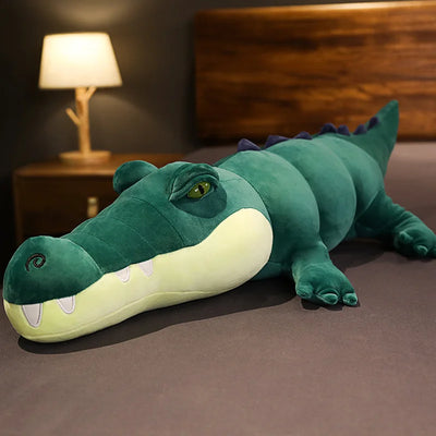Jumbo Krokodil Plüschspielzeug: Drei Farben, 2,6-5,9 ft | 80-180 cm