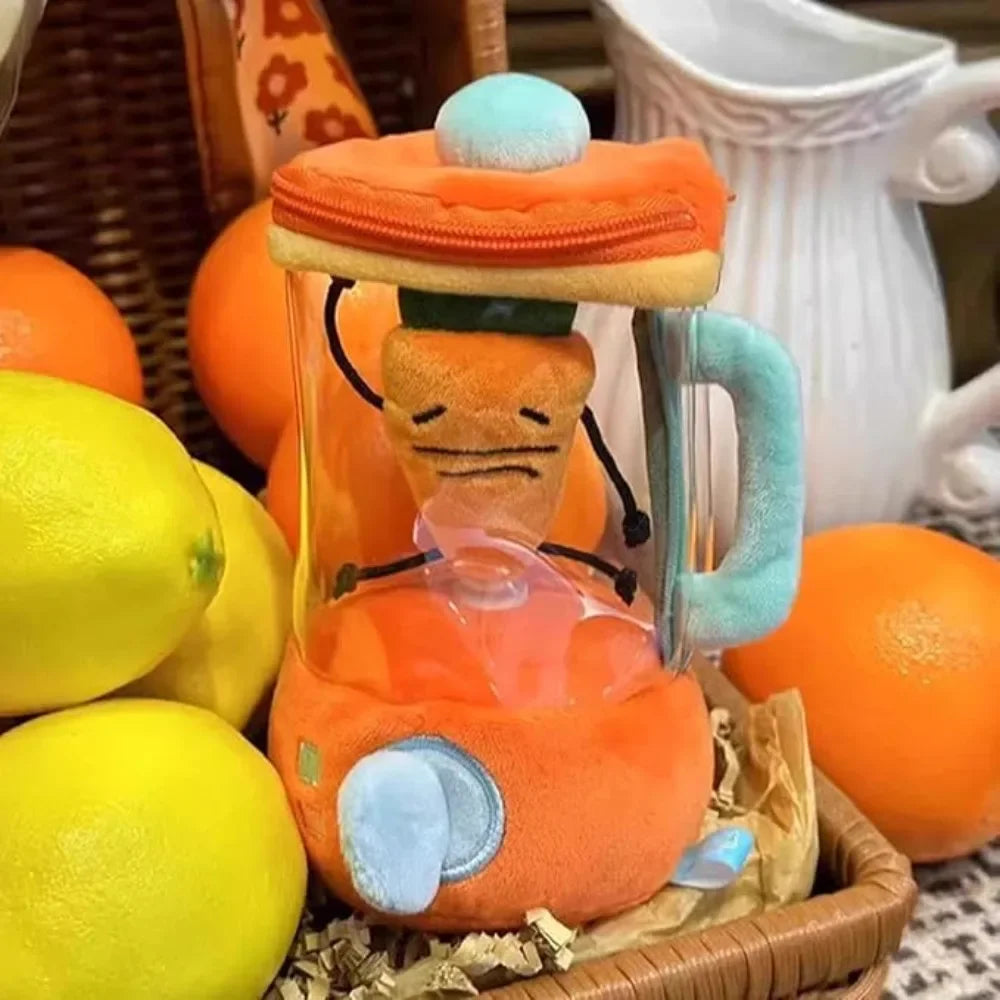 Blender Plush Toy with Spinning Food