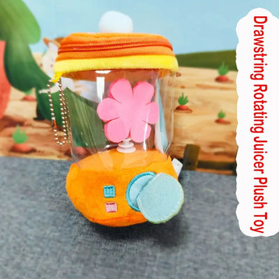 Blender Plush Toy with Spinning Food