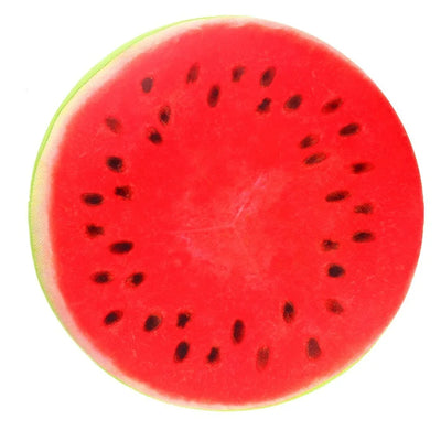 Cuscini in peluche a forma di frutta affettata, sei stili, 13" | 32 centimetri
