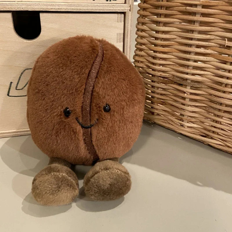 Coffee Bean Plushie, 5-8" | 13-21 cm