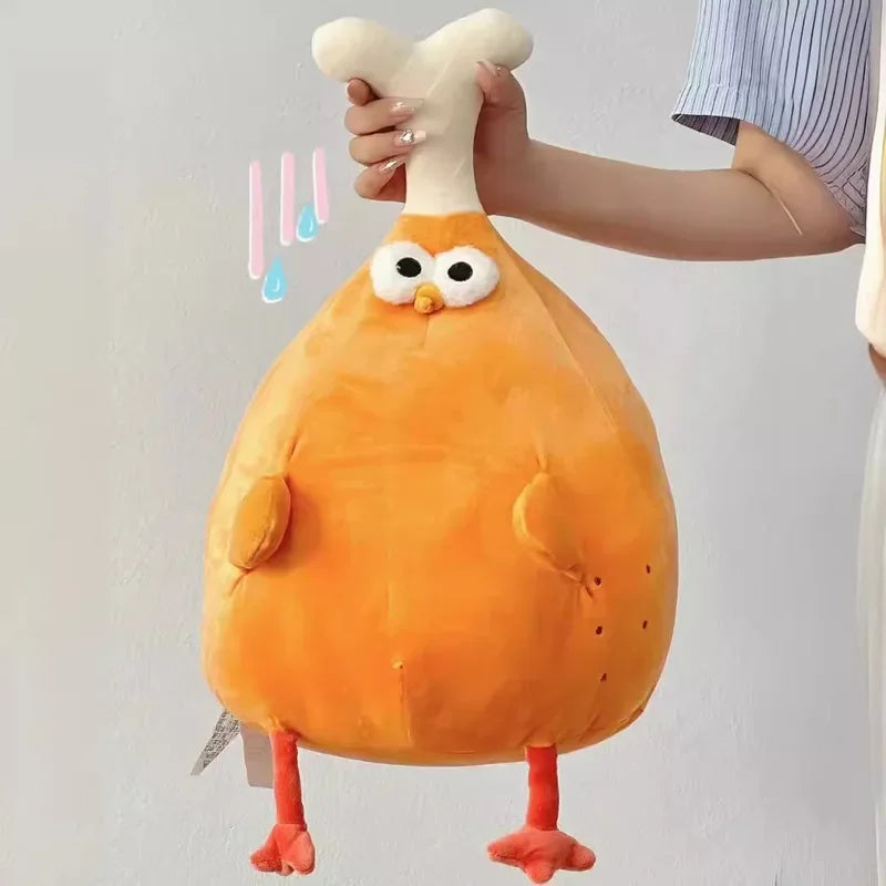 Juguete de peluche de pollo cocido, 16" | 40 centímetros
