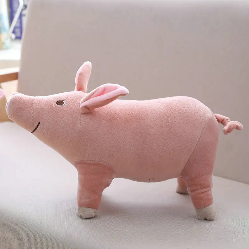 Giant Cute Pig Stuffed Plush Toy | Soft Kawaii Piggy, 10-24\" | 25-60 cm