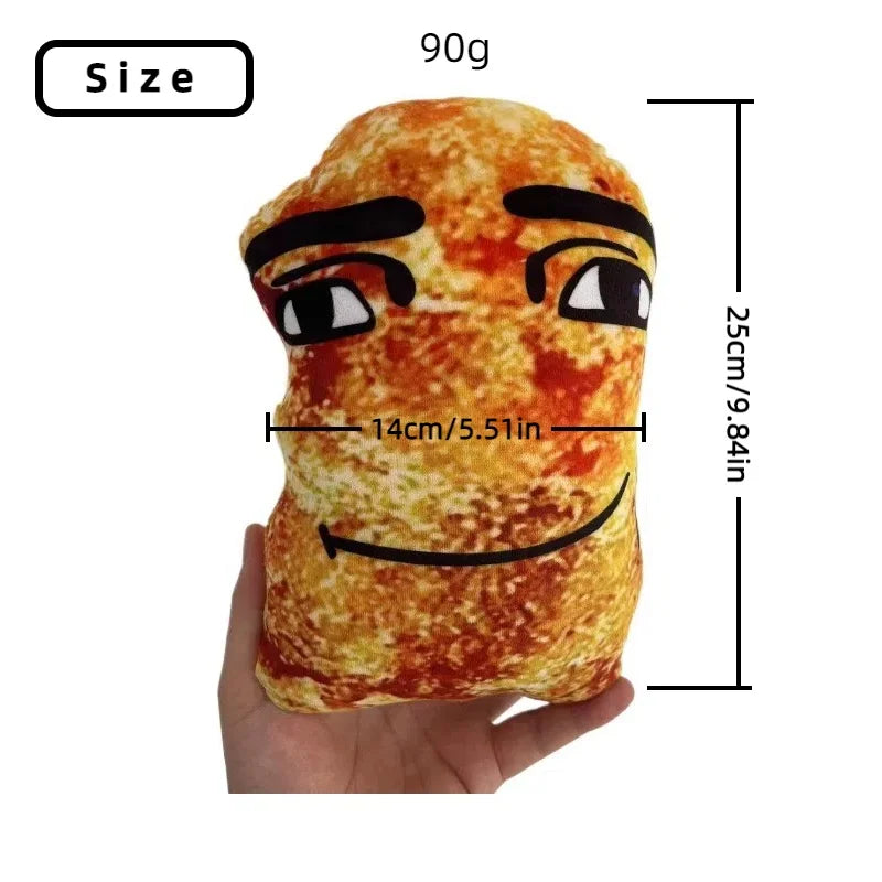 Chicken Nugget Meme Plushie – Gegagedigedagedago, 10" | 25 cm