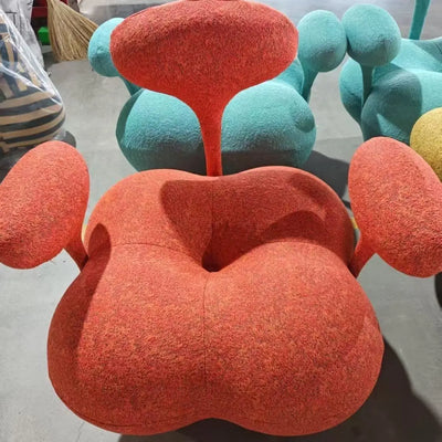 Mushroom-Inspired Small Sofa – Nordic Style Modern Mini Sofa