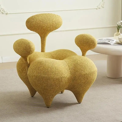 Mushroom-Inspired Small Sofa – Nordic Style Modern Mini Sofa