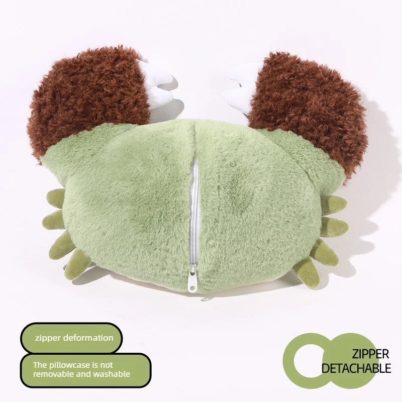 Crab U-Shaped Neck Pillow – Foam Particle Deformable Cartoon Pillow