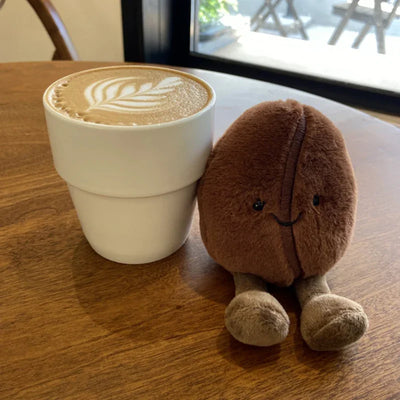 Coffee Bean Plushie, 5-8" | 13-21 cm