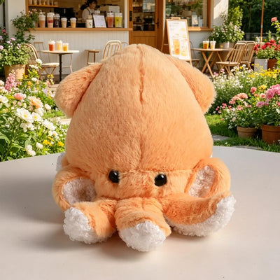 Mini Squid Plush Keychain | Kawaii Aquatic Bag Charm