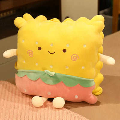 Cracker Plushie Pronto Per Lavorare con Coperta Opzionale, 15" | 38 centimetri