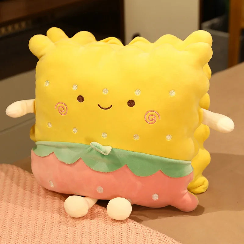 Cracker Plushie Pronto Per Lavorare con Coperta Opzionale, 15" | 38 centimetri