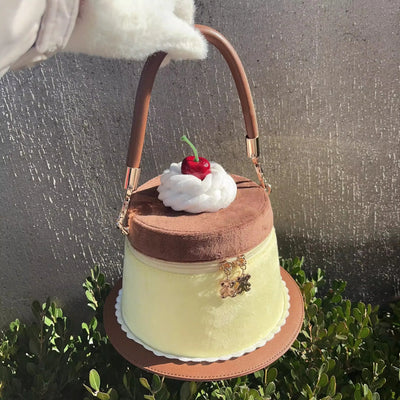 Pudding Lolita Kawaii Handbag – Sweet Dessert Style