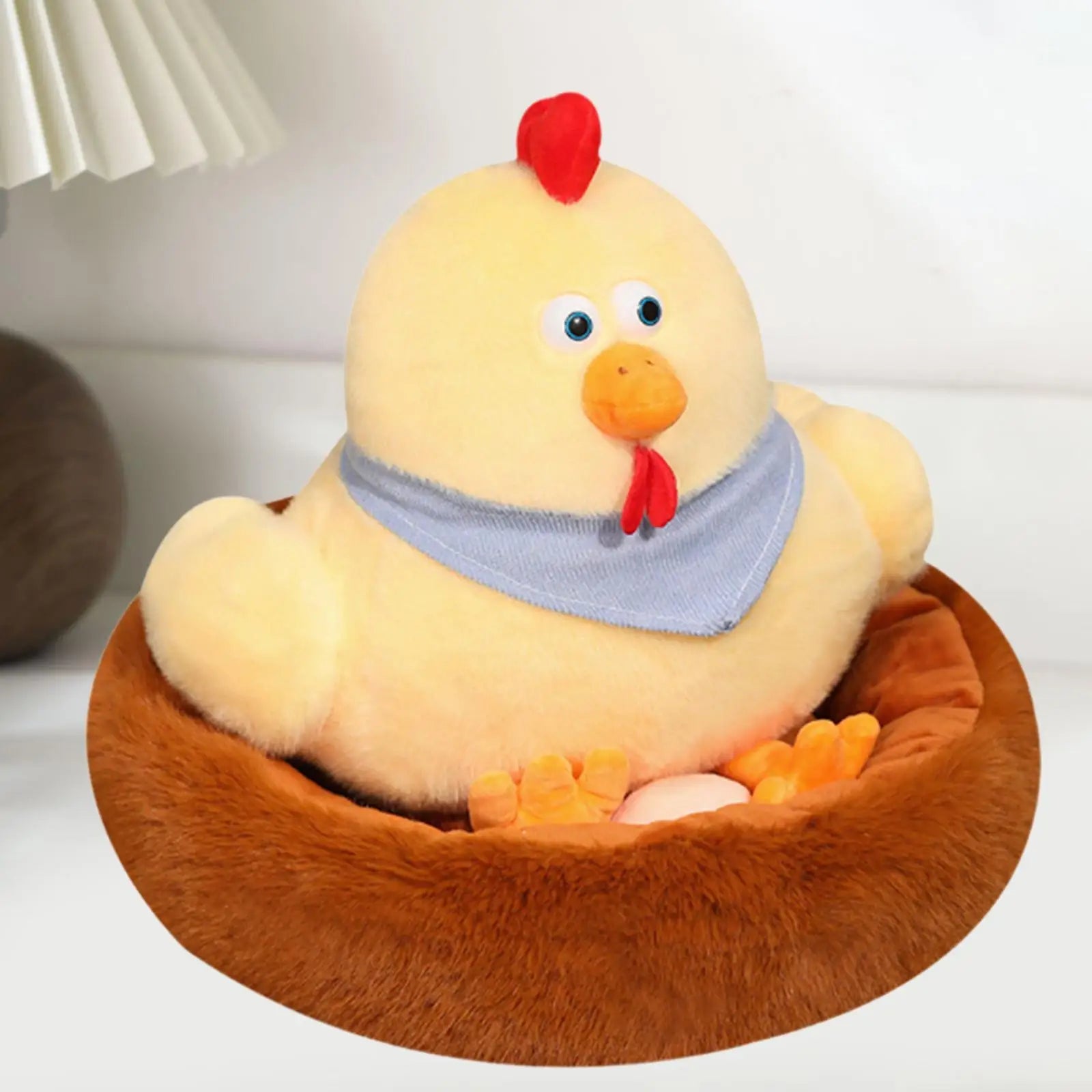 Ensemble de peluches Poule & Nid, 12-15" | 30-38 cm
