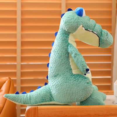 Crocodile en peluche assis, 12-20" | 30-50 cm