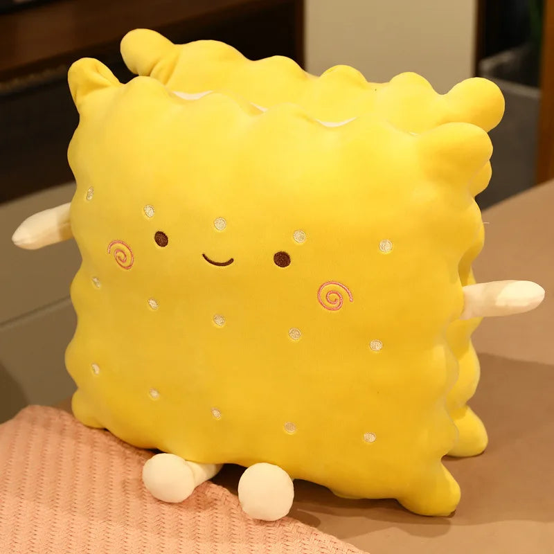 Cracker Plushie Pronto Per Lavorare con Coperta Opzionale, 15" | 38 centimetri