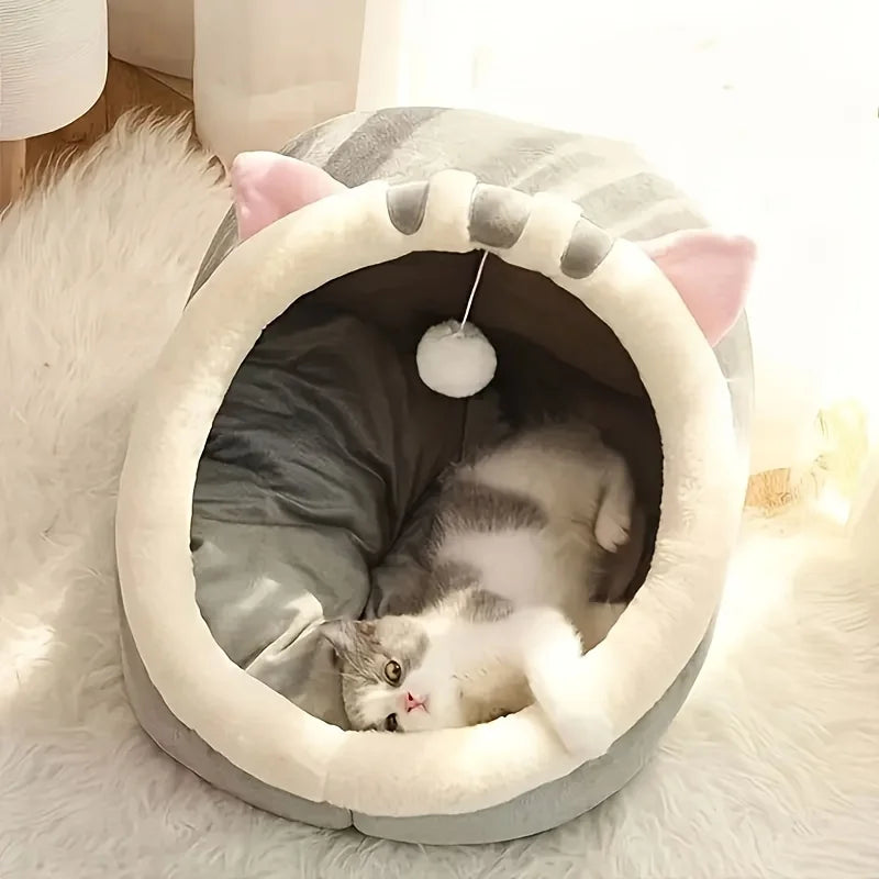 Plushie Bunny Pet Bed, For Pets up to 22 lbs (10 kg)