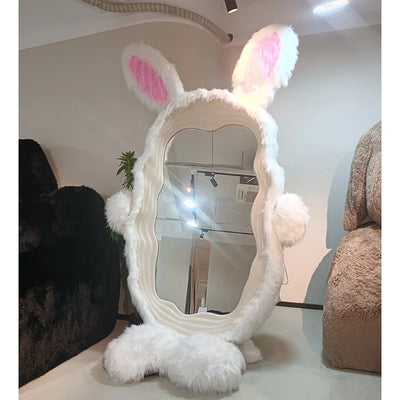 Rabbit Mirror | Cute Bunny-Shaped Decorative Vanity Mirror