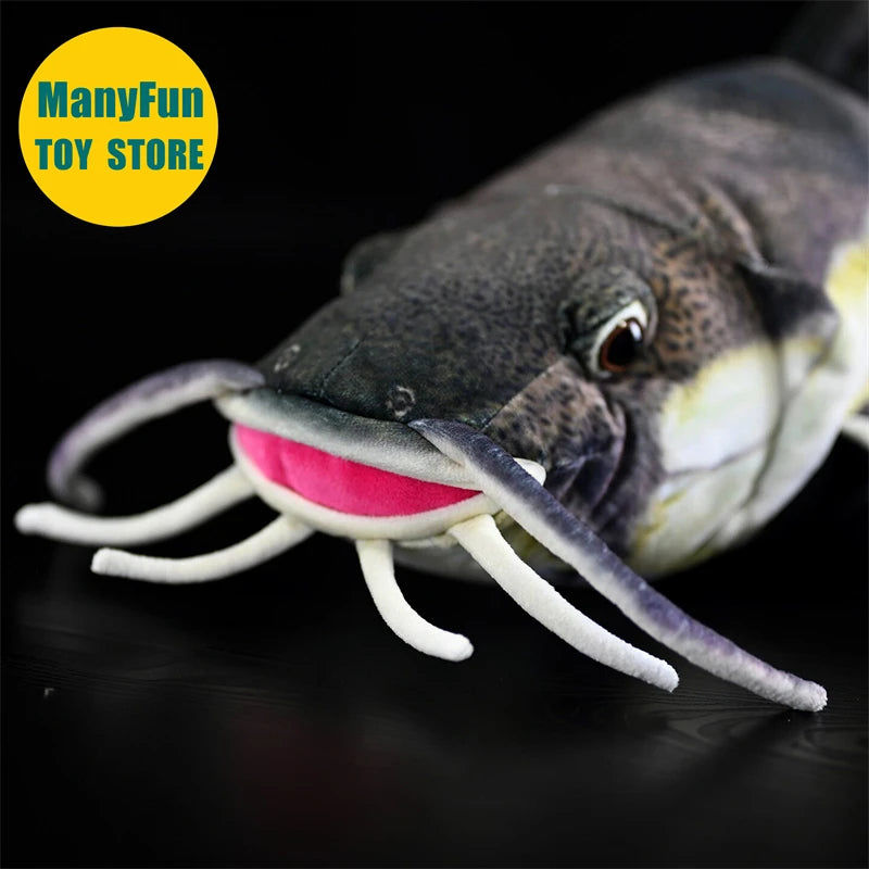 Realistic Redtail Catfish Plush Toy, 20" | 52 cm