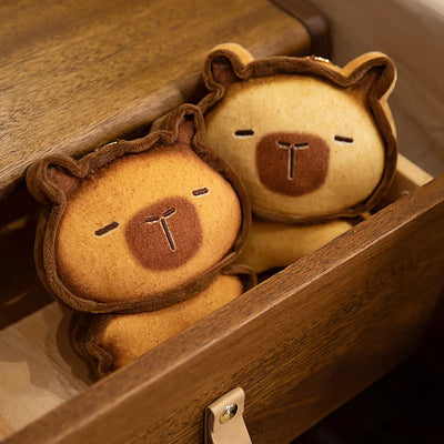 Capybara Bread & Toast Plush Pillow Cushion, 7-20" | 17-50 cm