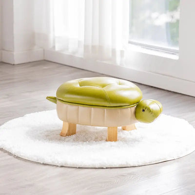 Puff in Ecopelle Turtle Time - Cinque Colori