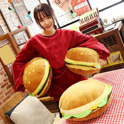 Peluche Burger Bliss, 12-16" | 30-40 cm