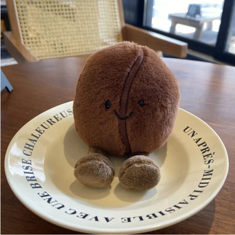 Coffee Bean Plushie, 5-8" | 13-21 cm