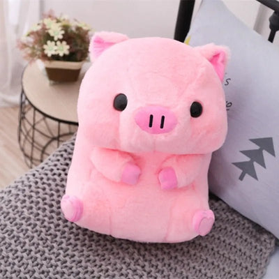 Adorable Pink Pig Stuffed Animal, 16" | 40 cm plush toy – – – Image 3 | Plushie Produce