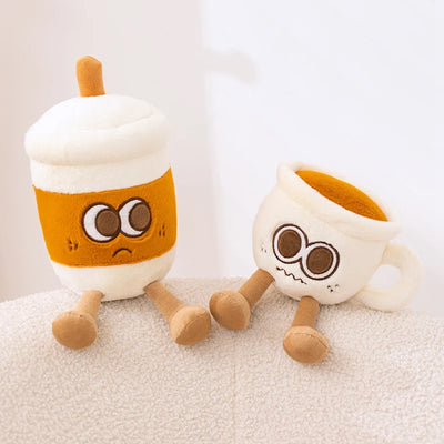 Afternoon Tea Plush Set ☕️ – Teapot, Teacup & Coffee Cup plush toy – – – Image 2 | Plushie Produce