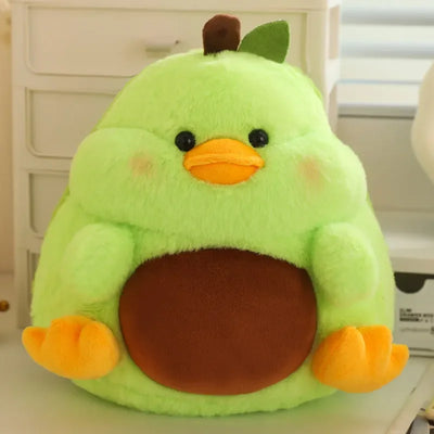 Avocado Duck Plushie, 12-16" | 30-40 cm plush toy – – green – Image 10 | Plushie Produce