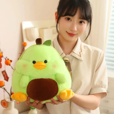 Avocado Duck Plushie, 12-16" | 30-40 cm plush toy – – – Image 6 | Plushie Produce
