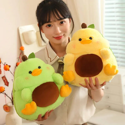 Avocado Duck Plushie, 12-16" | 30-40 cm plush toy – – – Image 7 | Plushie Produce